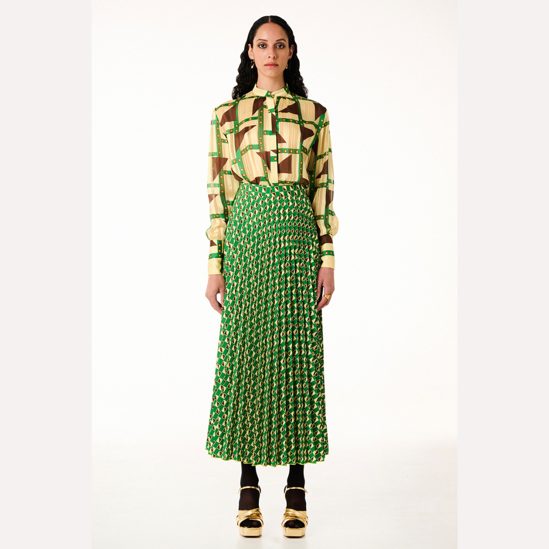 Pleated Skirt Zoom Out