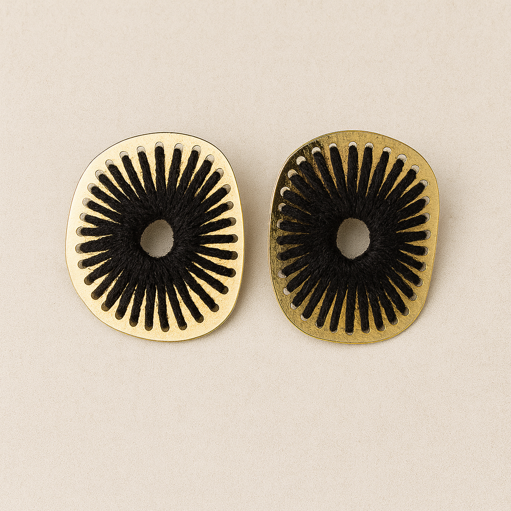 Midnight Sun Large Earrings