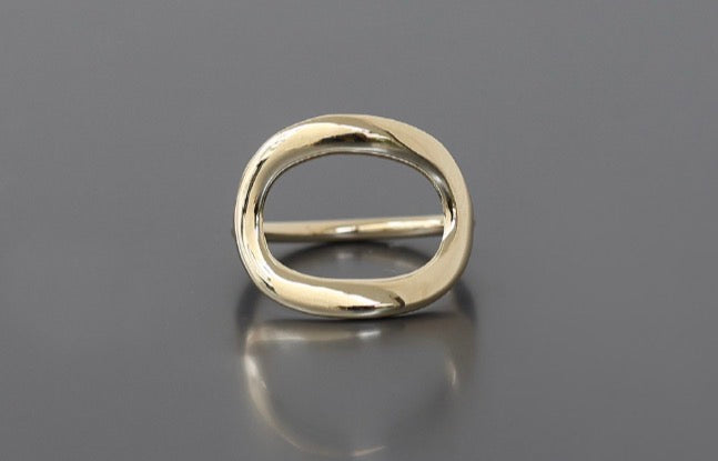 BLOT Small Oval - 10K Gold