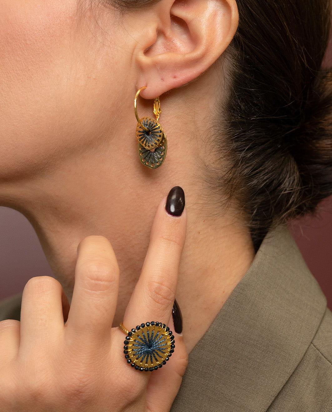 Sunburst Glow Earrings