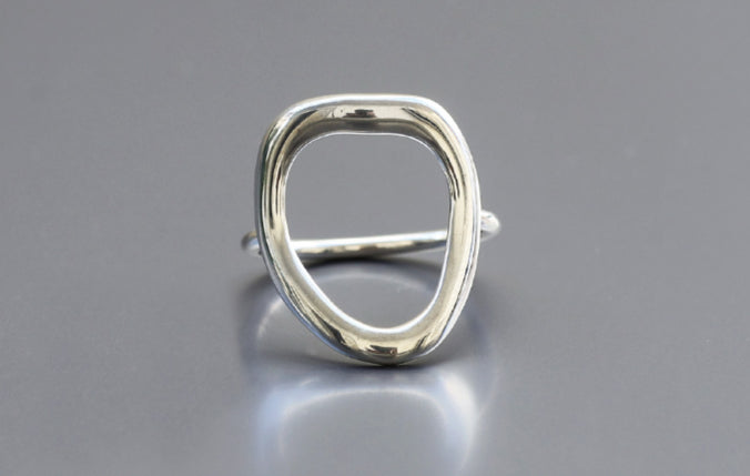 BLOTS Loop Heart in Silver