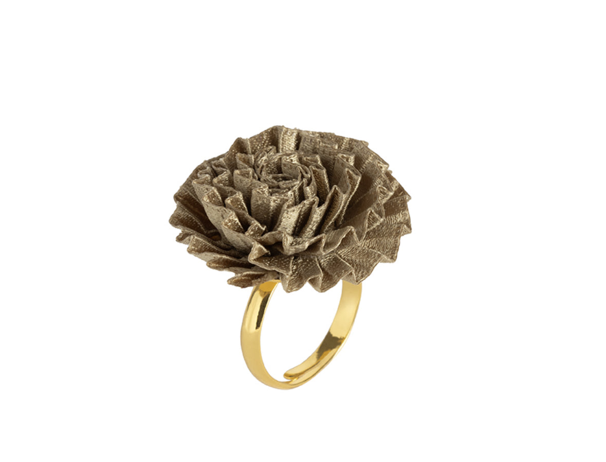 Bloom Pleated Ring