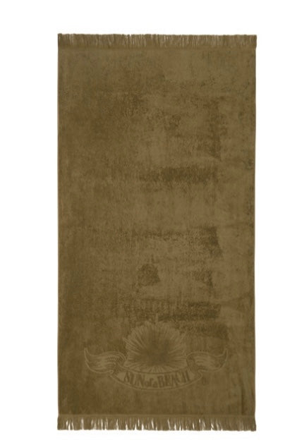 Monochrome Beach Towel Sun of a Beach