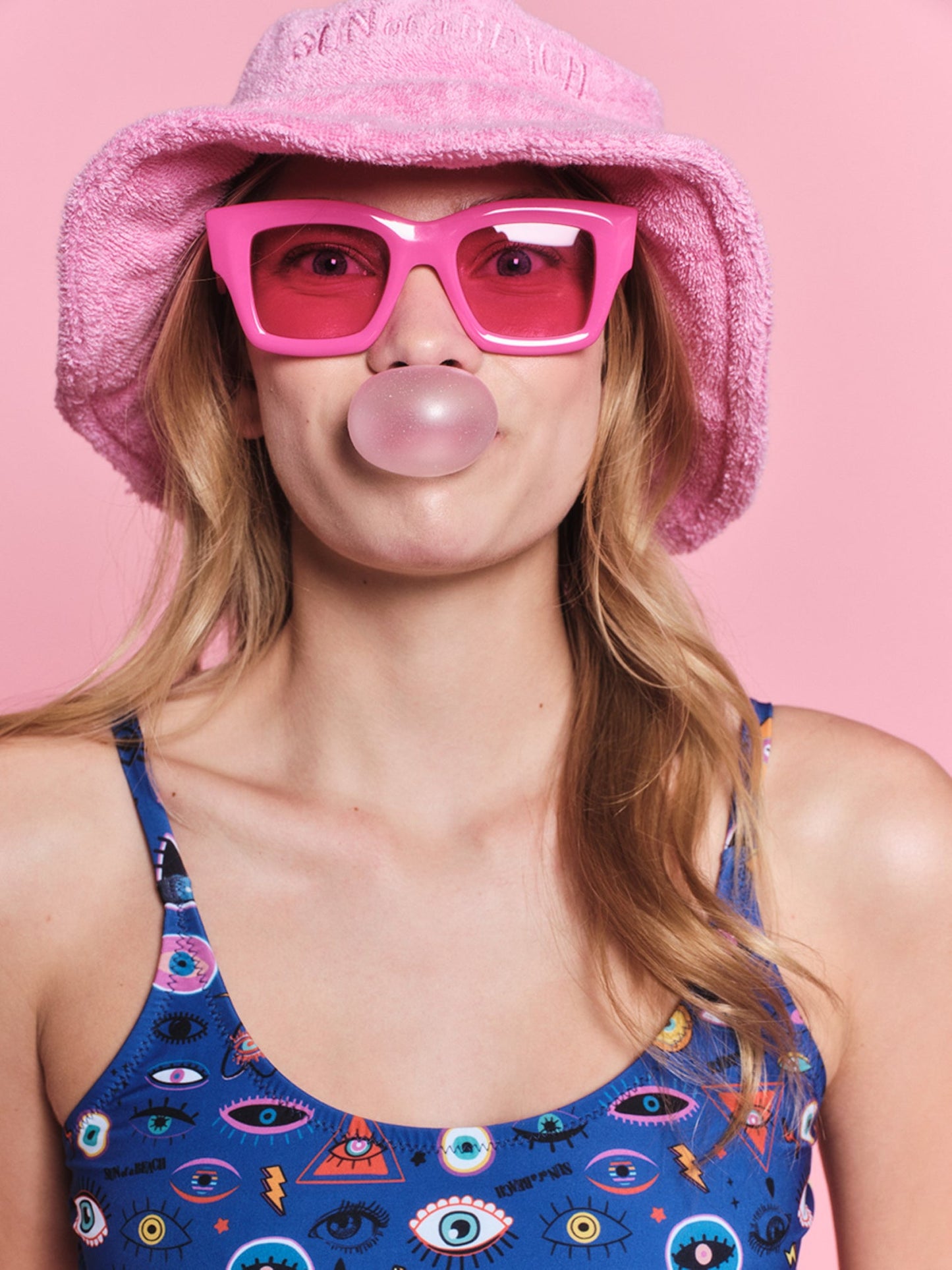 Cappello Bucket in Cotone Spugna
