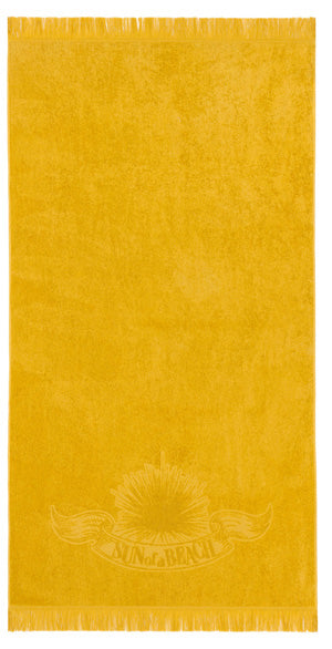 Monochrome Beach Towel Sun of a Beach