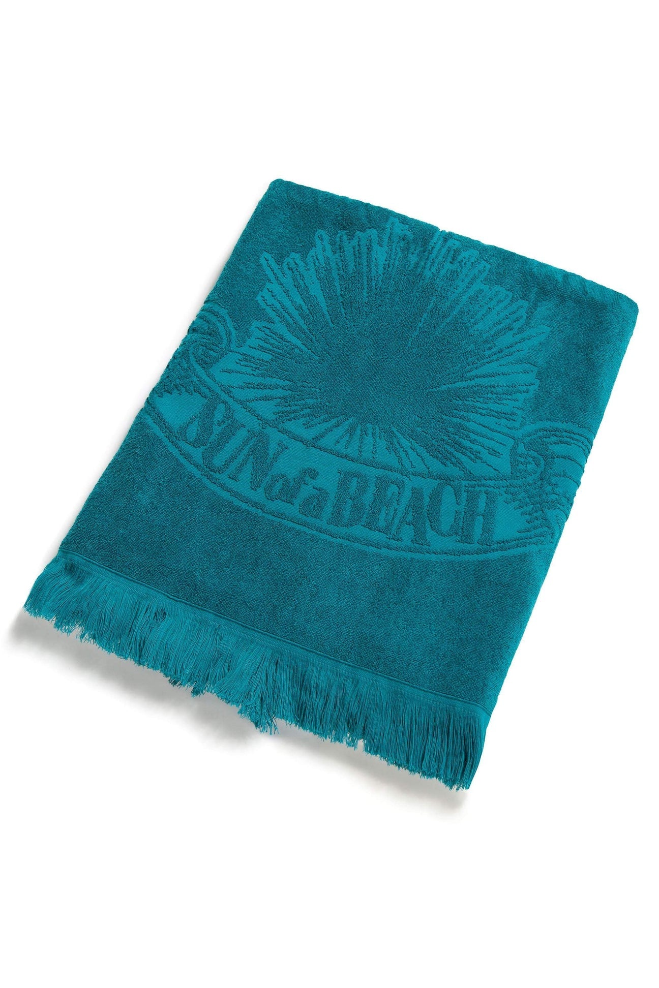 Monochrome Beach Towel Sun of a Beach