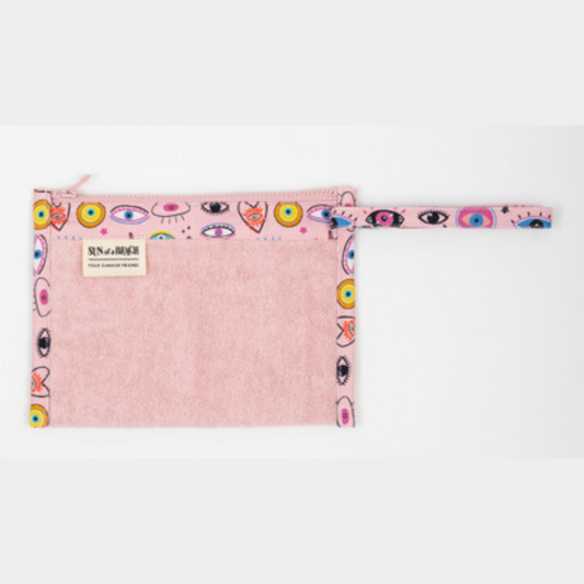 Electric Eyes Little Waterproof Pouch Sun of a Beach