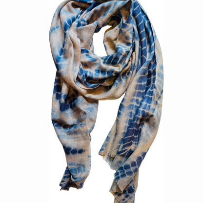 Sciarpa in Cashmere - Tie Dye