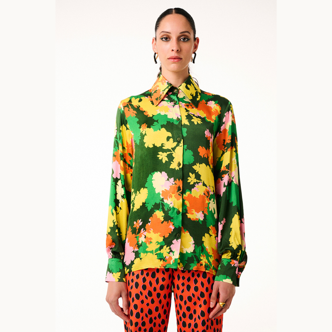 Marthe Shirt Blossom Green