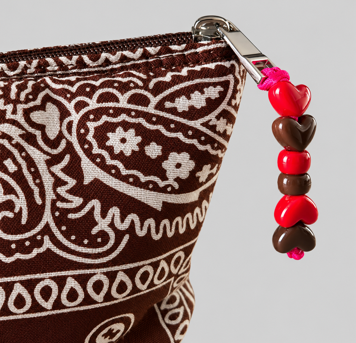 Bandana Beauty Case in Brown