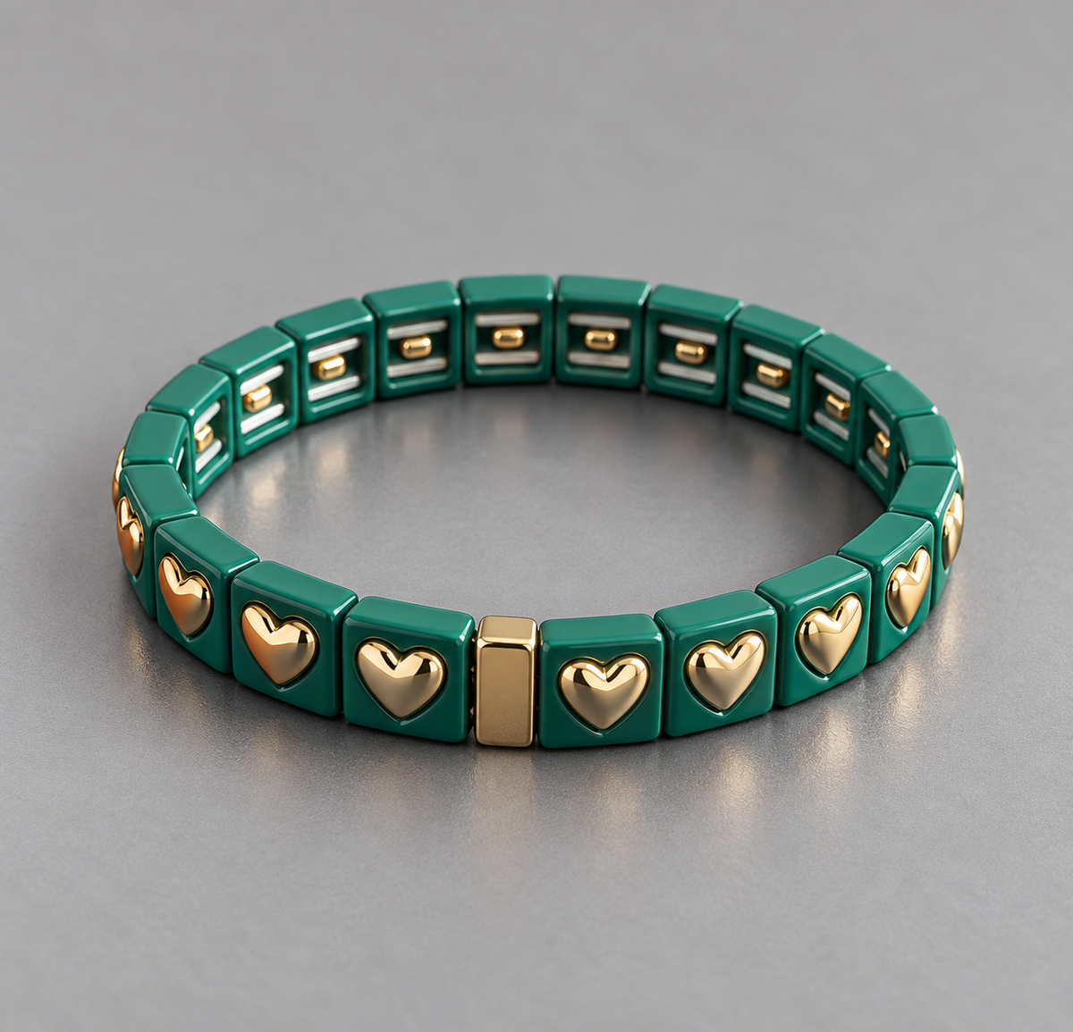 Heart Tile Bracelet
