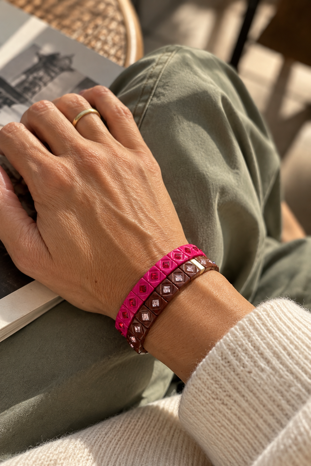 Rhombus Tile Bracelet