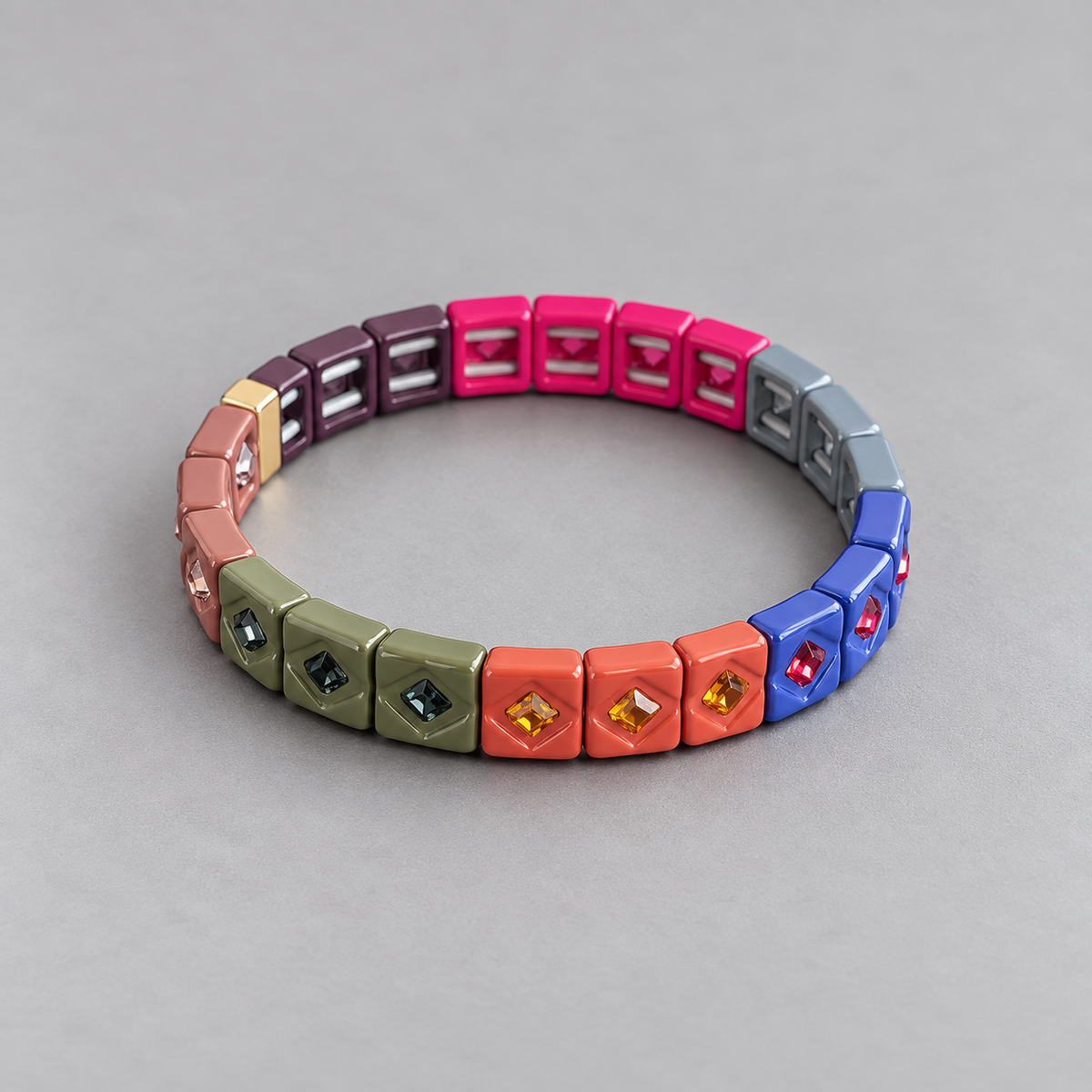 Rhombus Tile Bracelet