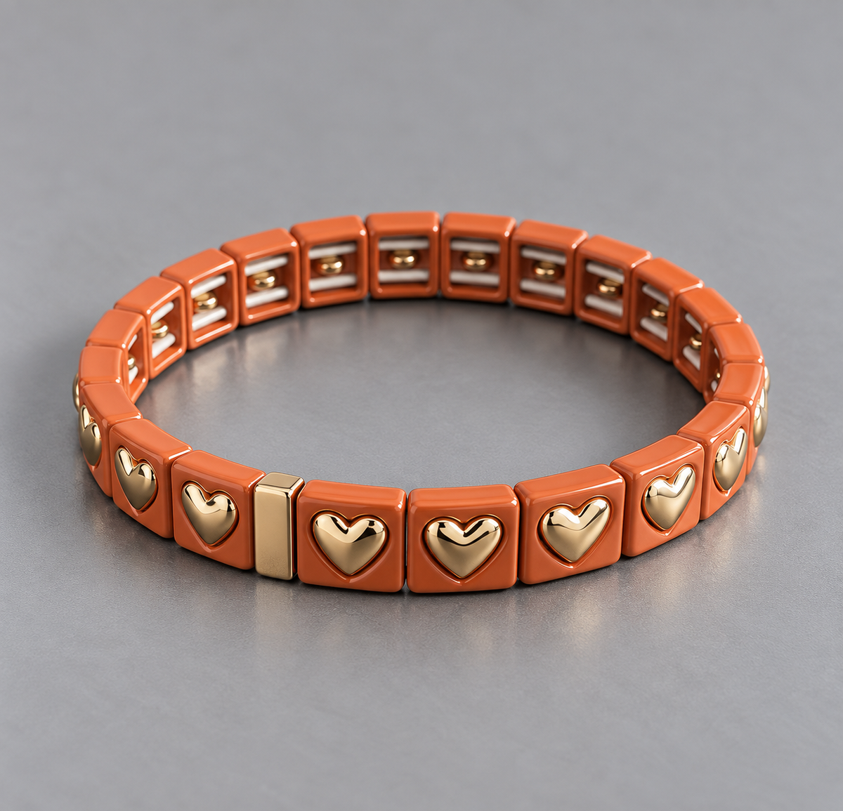 Heart Tile Bracelet