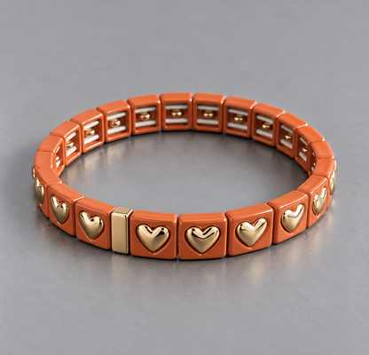 Heart Tile Bracelet