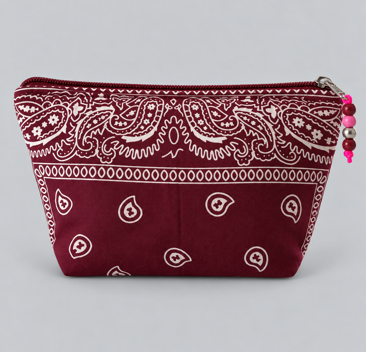 Bandana Beauty Case in Bordeaux