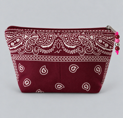Bandana Beauty Case in Bordeaux