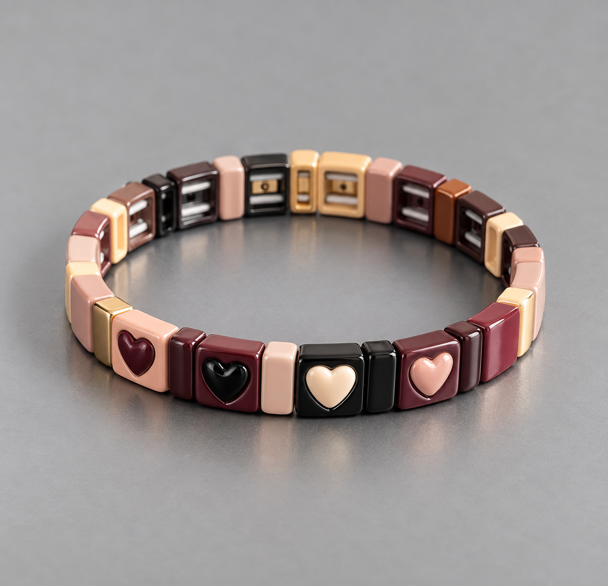 Heart Tile Bracelet