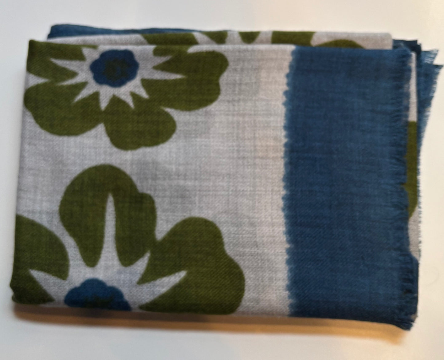 Sciarpa In Cashmere - Floral Print
