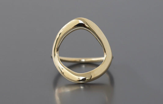 BLOT Small Pebble - 10K Gold