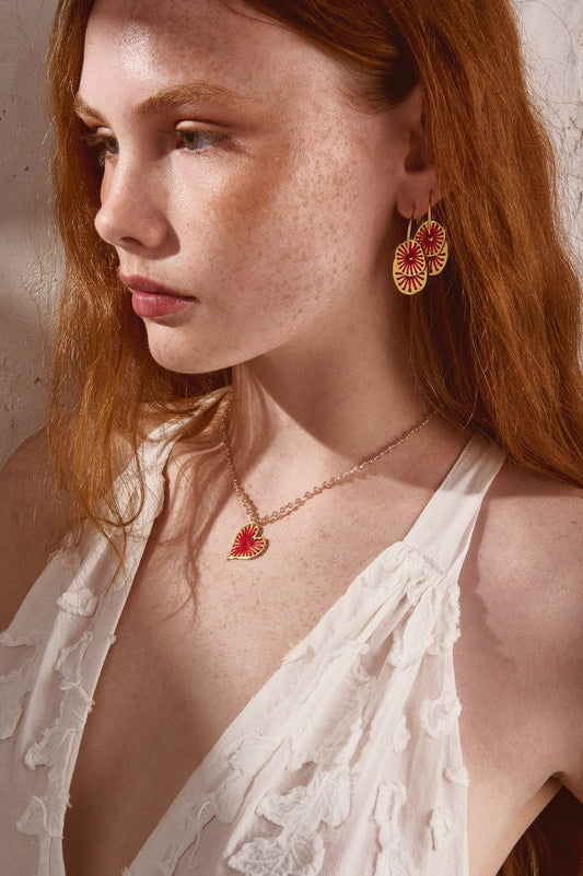 Sunburst Glow Earrings