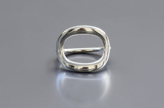 BLOTS Loop Small Oval in Argento