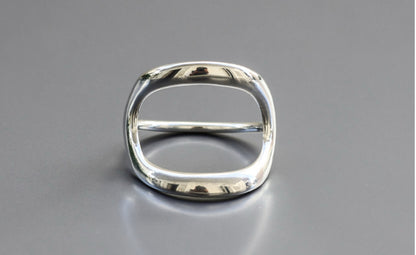 BLOTS Loop Oval XL in Argento