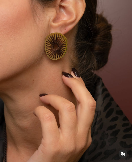 Midnight Sun Large Earrings