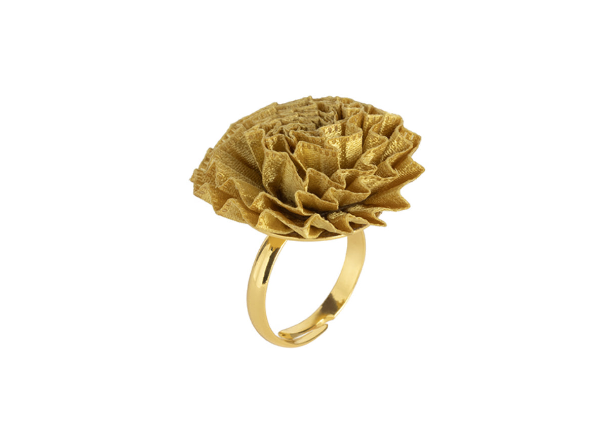 Bloom Pleated Ring