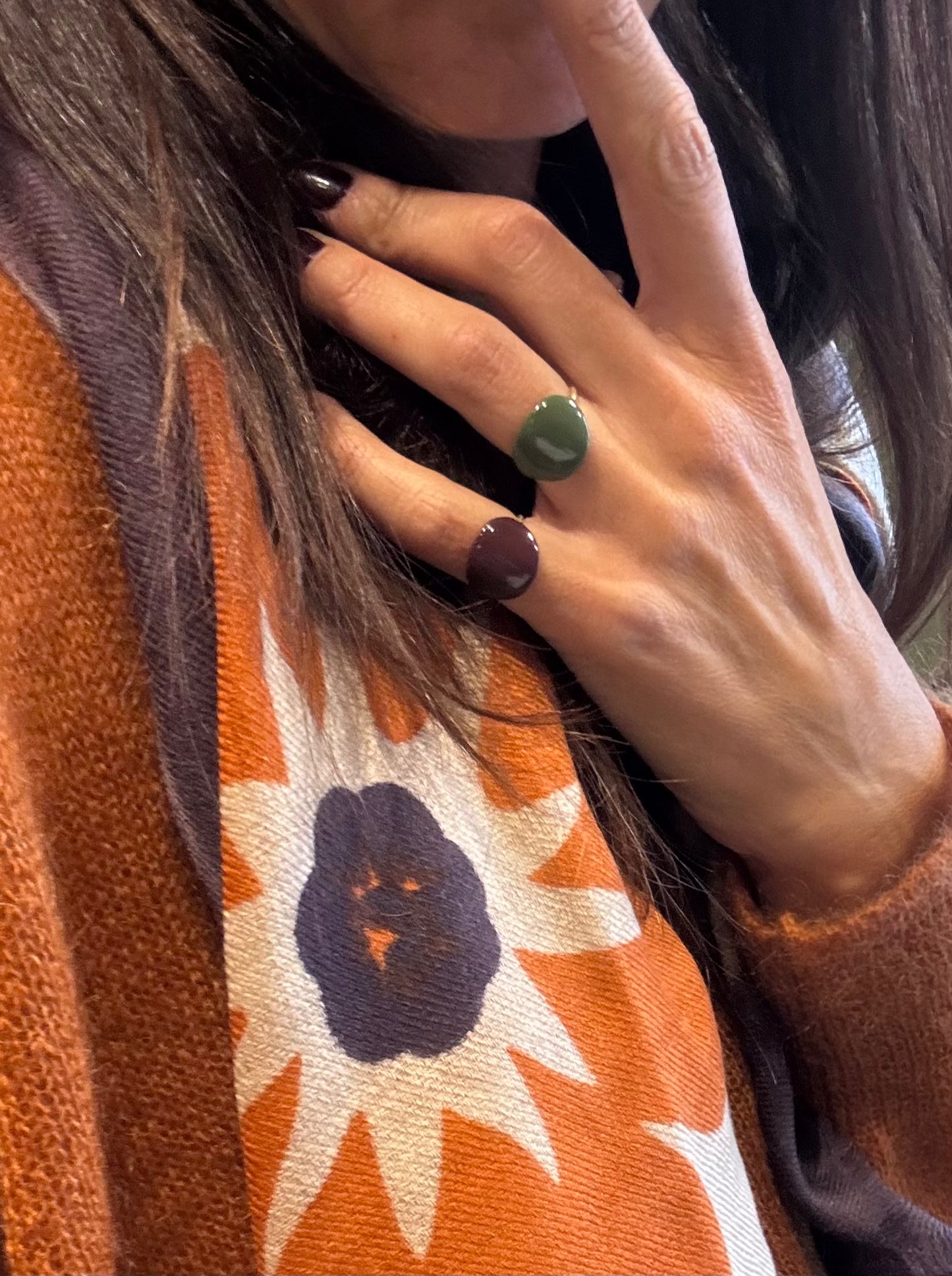 BLOTS Small Oval Ring