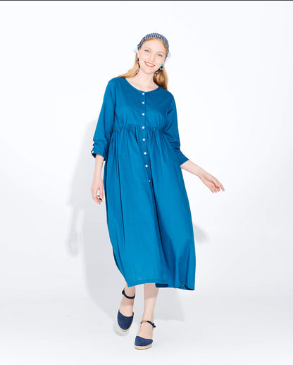 Abito Midi Turquoise Hydra