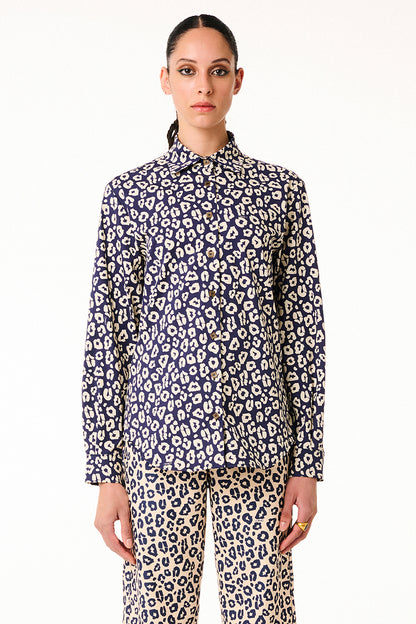 Serafina Shirt Ricamo Tiger