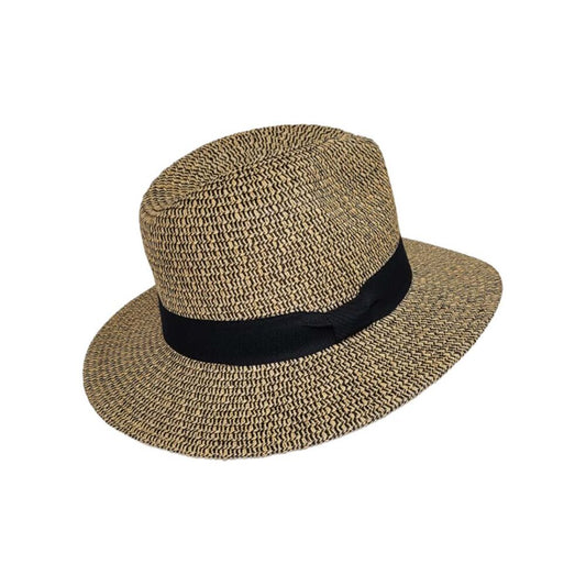 Cappello Fedora in Paglia con Nastro Nero