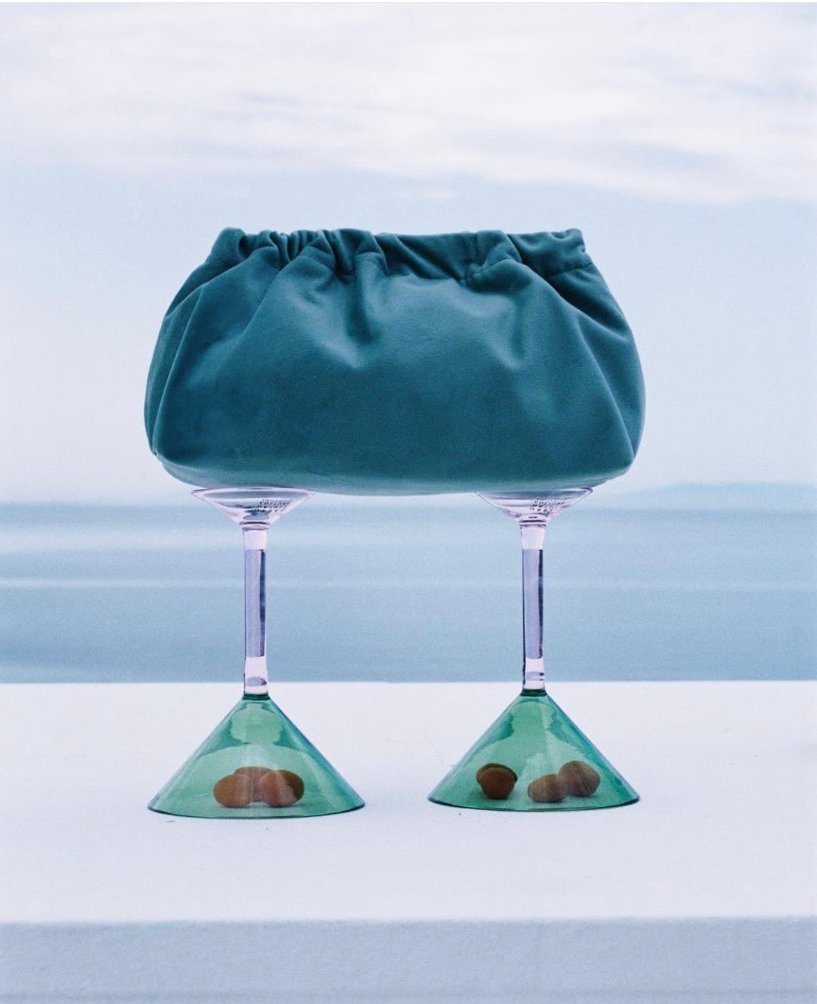 Velvet Clutch Bag