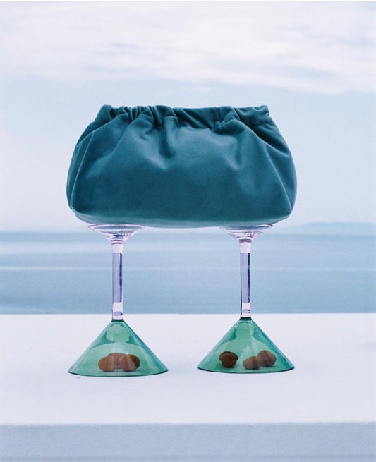 Velvet Clutch Bag
