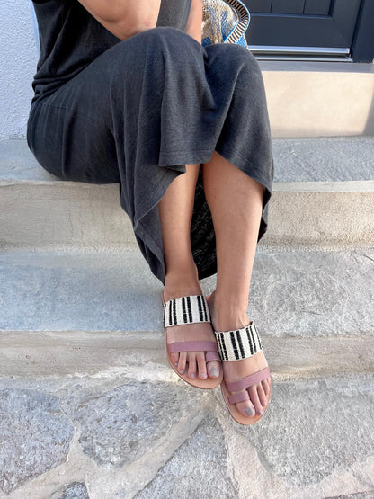 Leto Boho Pink Sandals