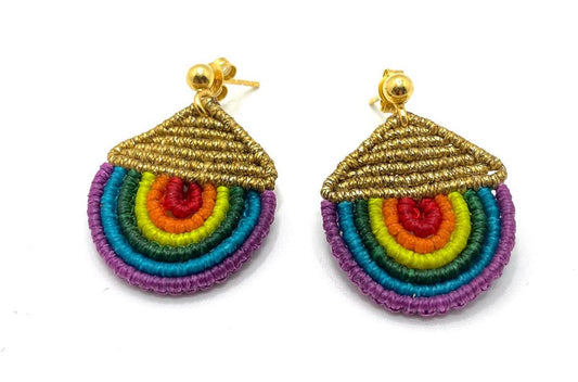 Orecchini arcobaleno